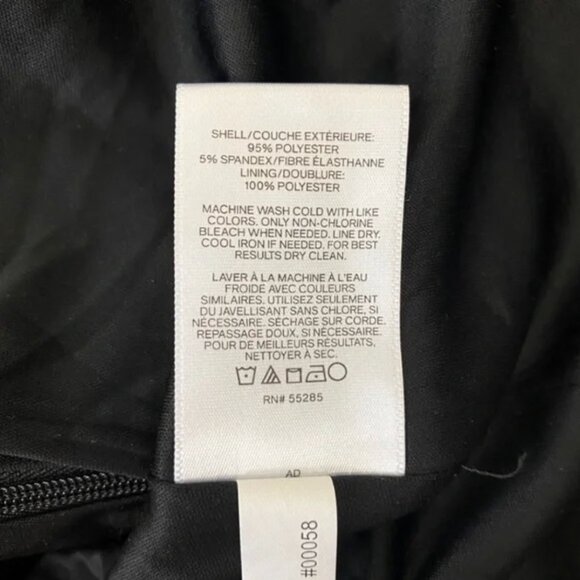 Express Off The Shoulder Ruffle Sheath Dress in Black - Picture 3 of 3